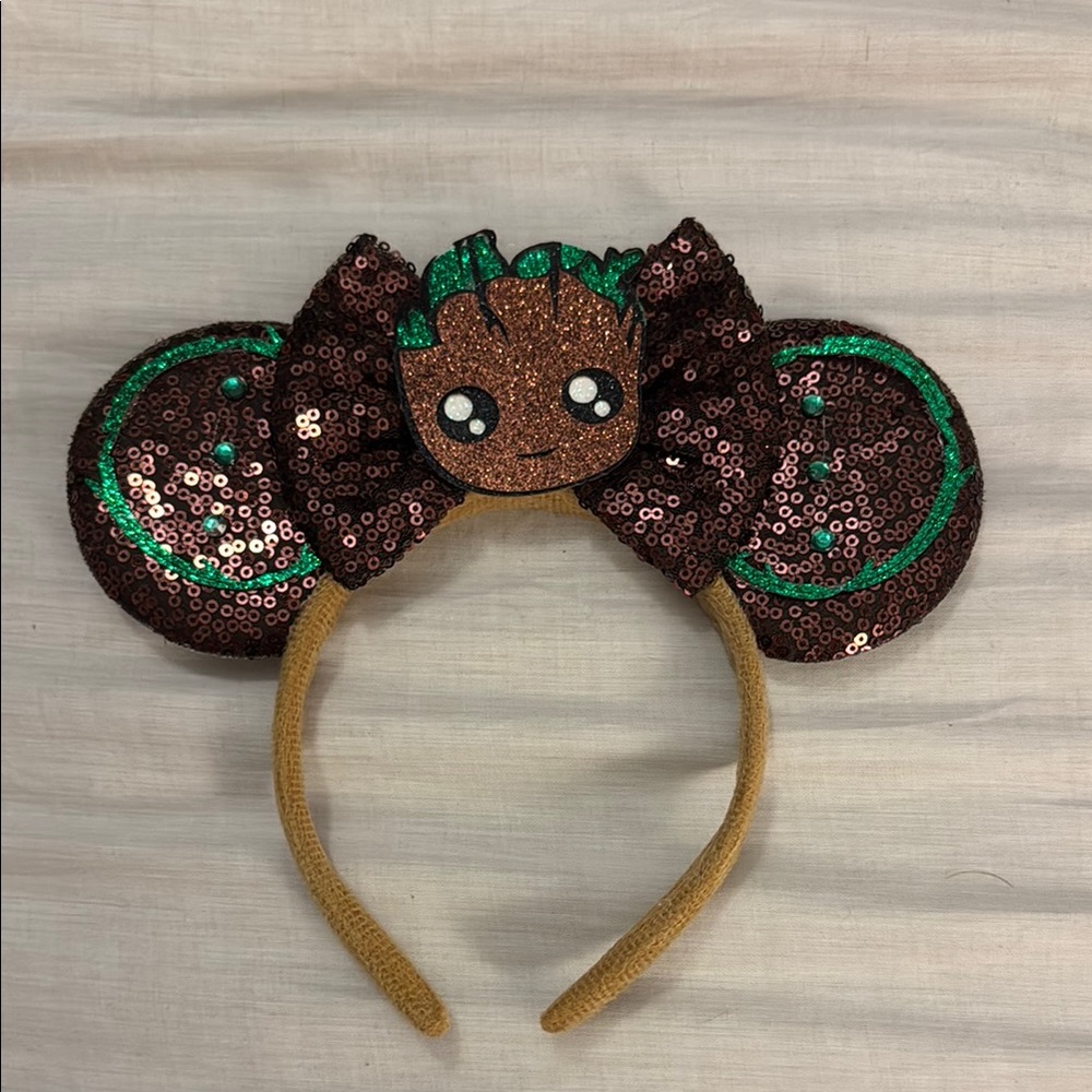Groot Amazon Brown and Green Superhero Headband
